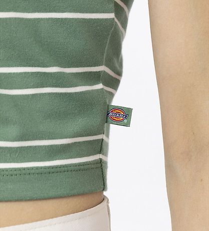 Dickies Stuttermabolur - Skera - Westover - Dark Ivy M. Rendur