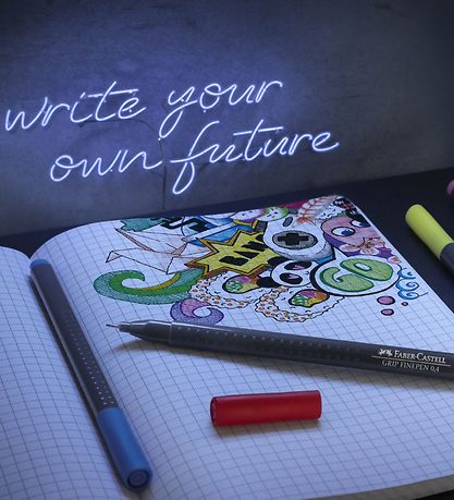 Marqueurs Magiques Faber-Castell - Grip Feutre fin - 30 pièces -
