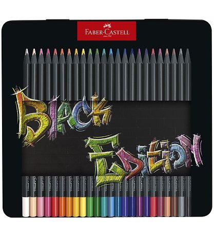 Faber-Castell Frgpennor - Triangulr - 24 st. - Multi