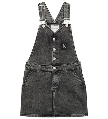 Calvin Klein Spencer - Gallaefni Dungaree - Þvegið Black