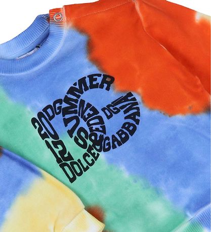 Dolce & Gabbana Sweatshirt - Eden - Mehrfarbig m. Print