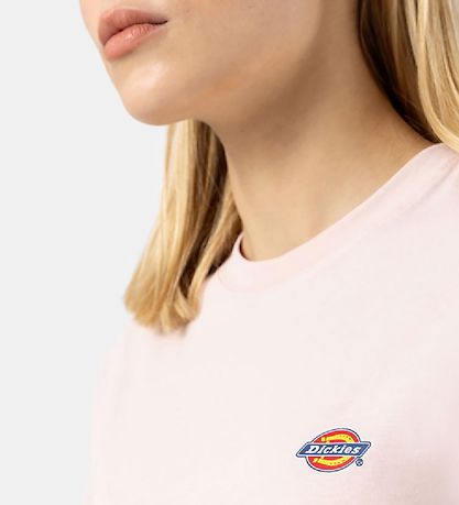 Dickies Stuttermabolur - Mapleton - Peach Svip