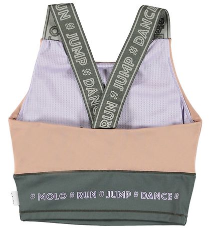 Molo Träningstopp - Oliva - Rose Mist Bock