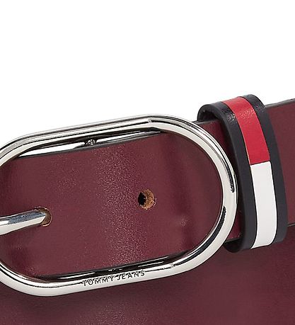 Tommy Hilfiger Belt - Oval - Burgundy