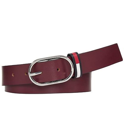 Tommy Hilfiger Belt - Oval - Burgundy