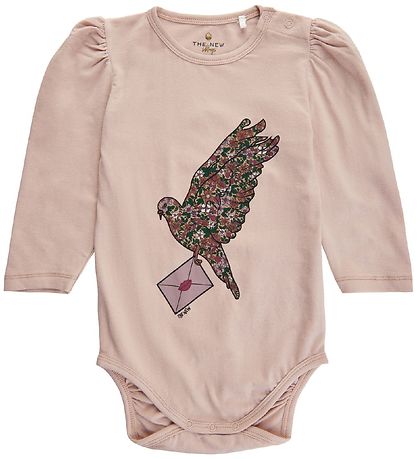 The New Siblings Bodysuit l/s - Duna - Rose Dust