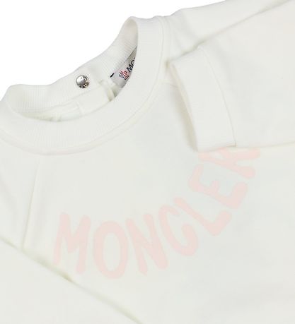 Moncler Peysa - Hvítt/Bleikt
