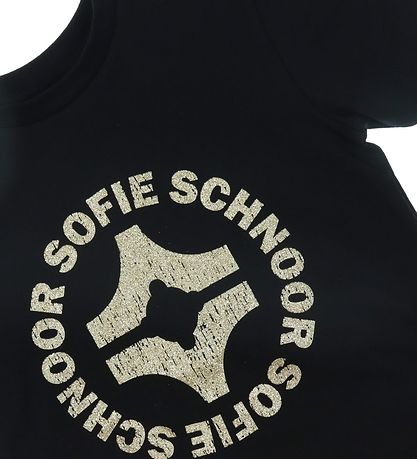 Petit by Sofie Schnoor Stuttermabolur - Black