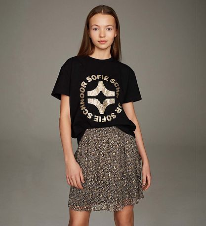 Petit by Sofie Schnoor Stuttermabolur - Black
