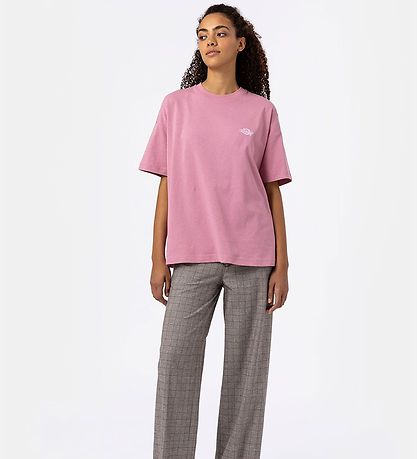 Dickies Stuttermabolur - Summerdale - Foxglove