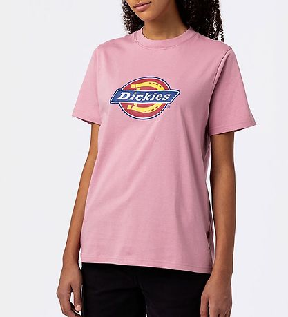 Dickies Stuttermabolur - Tákn Lógó - Foxglove