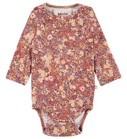 Molo Bodys l/ä - Foss - 2er-Pack - Fluffy Bloom