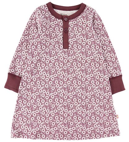 Katvig Schlafkleid - Bordeaux m. Äpfel