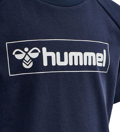 Hummel Stuttermabolur - hmlBOX - Dökkblátt