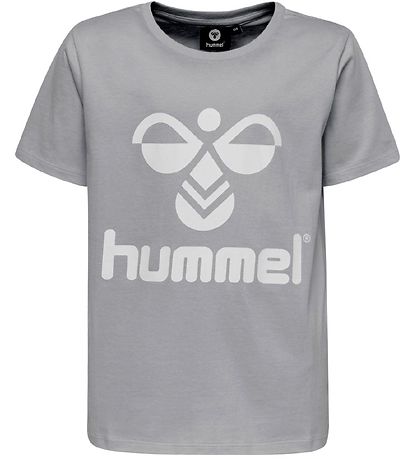 Hummel T-Shirt - hmlTres - Gris Chin