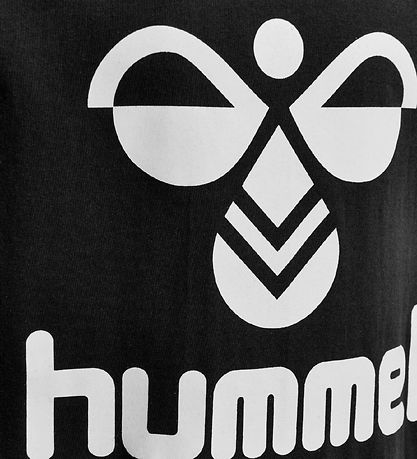 Hummel Stuttermabolur - hmlTres - Svart