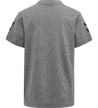 Hummel T-shirt - hmlSpace Jam Sixty - Grey Melange w. Print