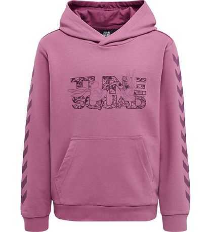 Hummel Kapuzenpullover - hmlSpace Jam Cuatro - Lila m. Print