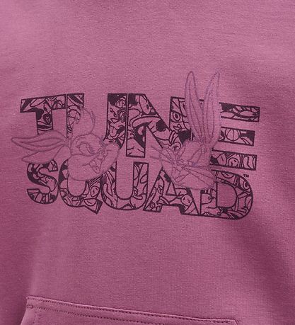 Hummel Kapuzenpullover - hmlSpace Jam Cuatro - Lila m. Print