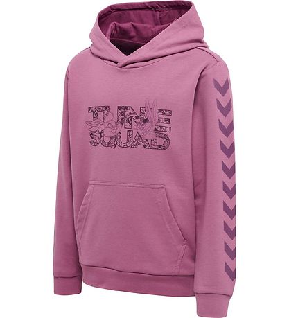 Hummel Kapuzenpullover - hmlSpace Jam Cuatro - Lila m. Print