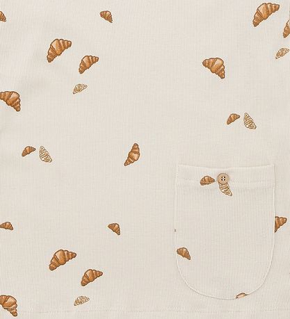 VACVAC Blouse - Ello - Rib - Mini Croissant love