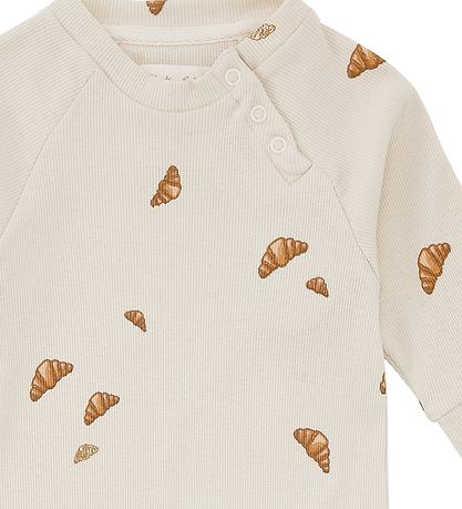 VACVAC Jumpsuit - Rib - Carlsen - Mini Croissant love