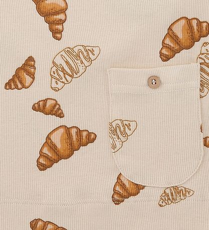 VACVAC Blouse - Ello - Rib - BIG Croissant love