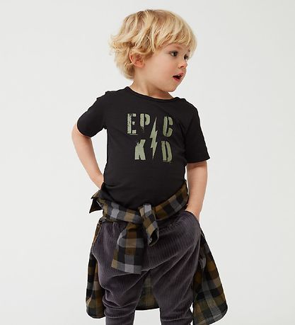 Petit by Sofie Schnoor Stuttermabolur - Svart