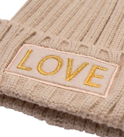 Petit by Sofie Schnoor Beanie - Knitted - Light Rose
