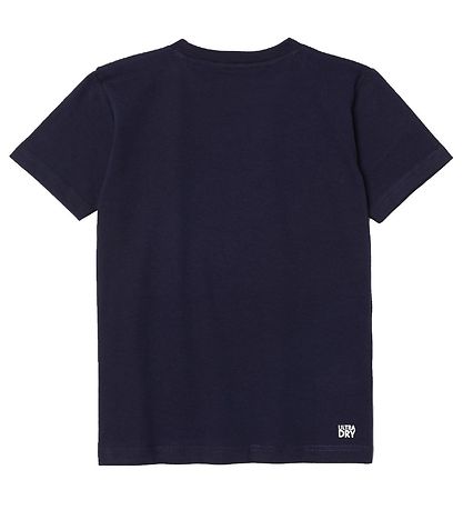 Lacoste Stuttermabolur - Dökkblátt