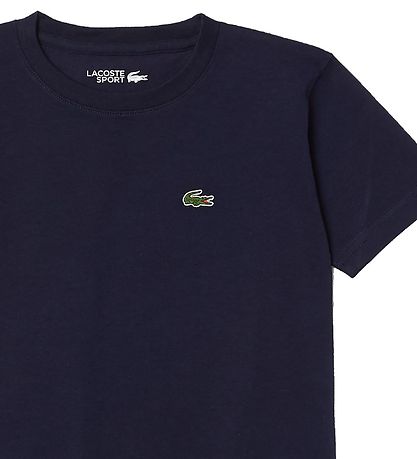 Lacoste Stuttermabolur - Dökkblátt
