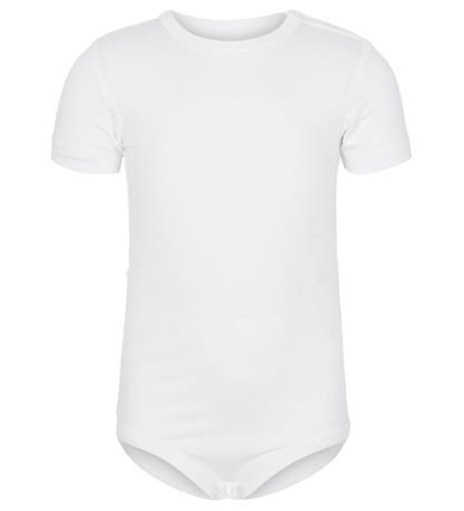 JBS Romper s/s - Bamboe - Wit
