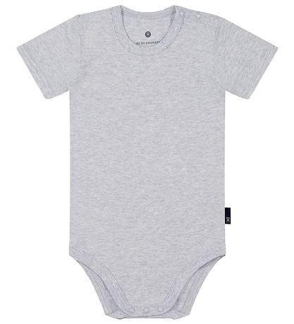 JBS Bodysuit s/s - Bamboo - Grey