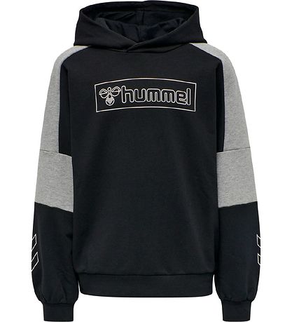 Hummel Kapuzenpullover - HMLBoxline - Schwarz