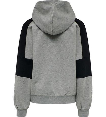 Hummel Kapuzenpullover - hmlBoxline - Grau Meliert