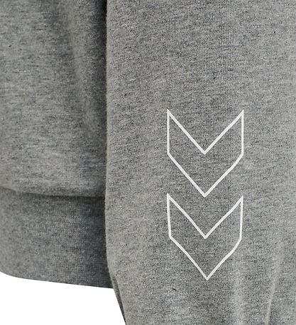 Hummel Hoodie - hmlBoxline - Grey Melange