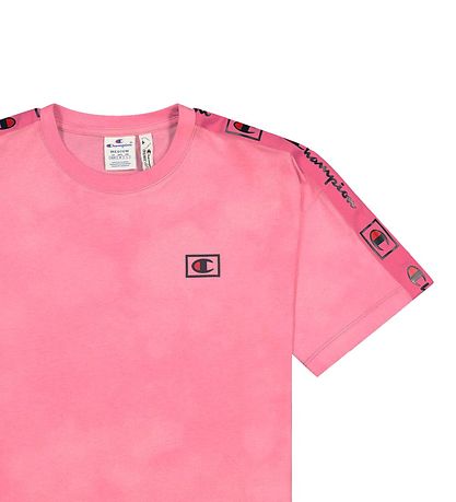 Champion Fashion T-Shirt - Pink w. Logo
