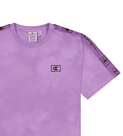 Champion Fashion T-Shirt - Purple w. Logo