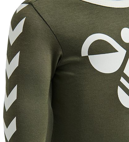 Hummel Body l/ä - hmlFlipper - Armygrün grün