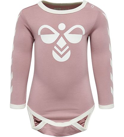 Hummel Bodysuit l/s - hmlFlipper - Woodrose