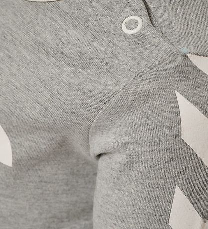 Hummel Pullover - hmlFlipper - Graumeliert meliert