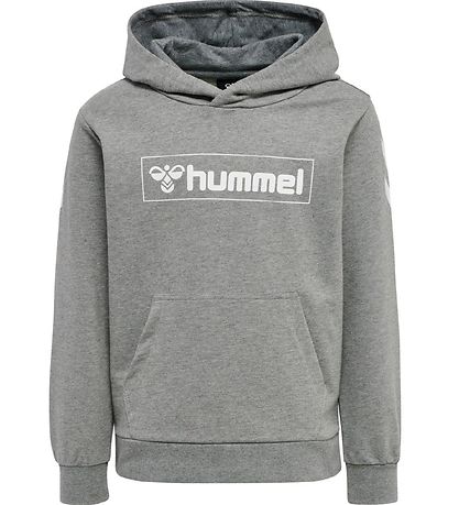 Hummel Kapuzenpullover - hmlBox - Graumeliert meliert