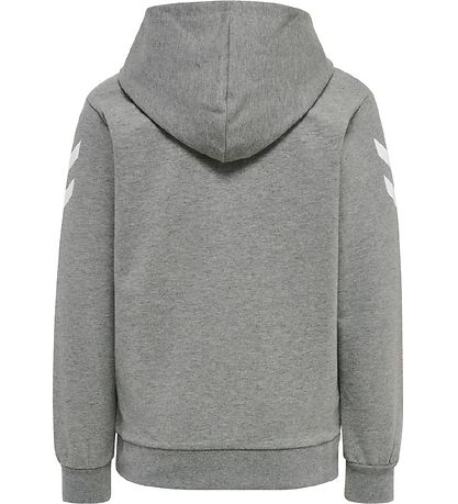 Hummel Kapuzenpullover - hmlBox - Graumeliert meliert