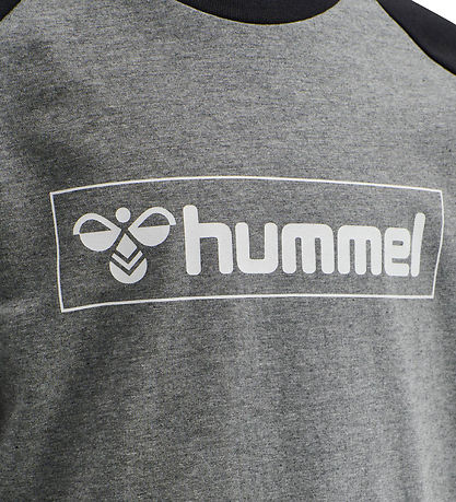 Hummel Blússa - hmlBOX - Svart/Grá