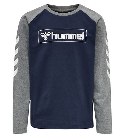 Hummel Blússa - hmlBOX - Dökkblátt/Grá