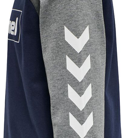 Hummel Blússa - hmlBOX - Dökkblátt/Grá
