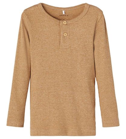 Name It Blouse - Rib - Noos - NmmKab - Tigers Eye