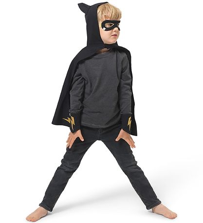 Fabelab Costumes - Superhero - Black