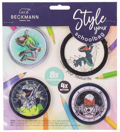 Beckmann Velcro merki - Svart