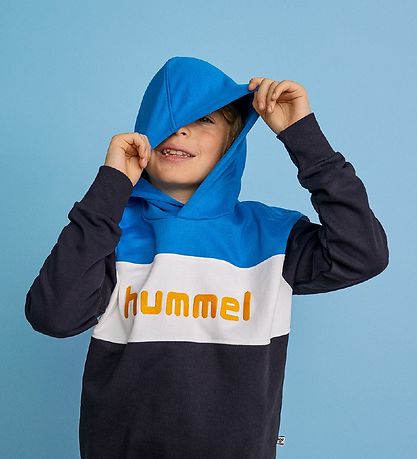 Hummel Kapuzenpullover - hmlMorten - Vallarta Blue